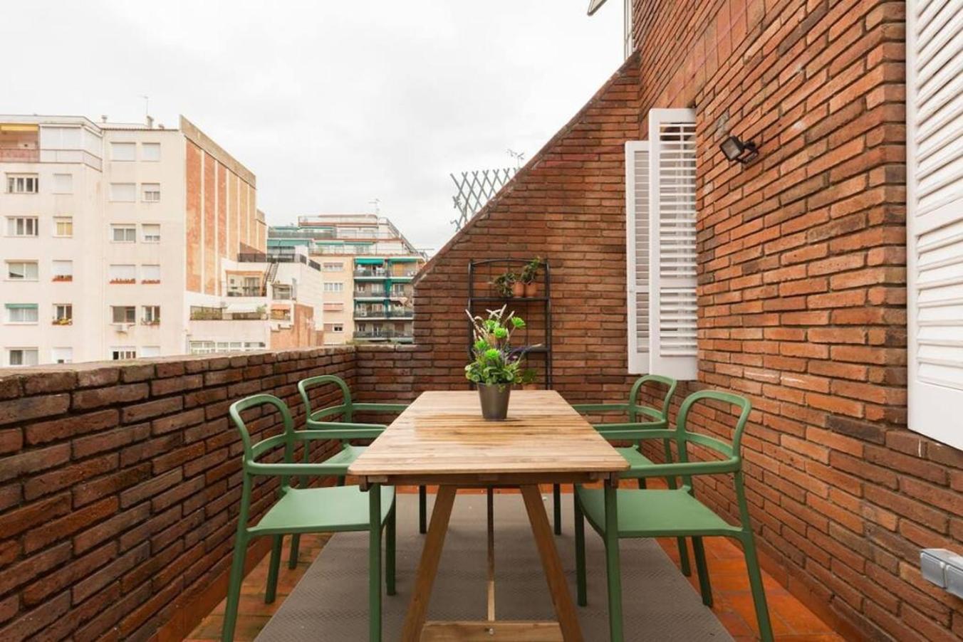 2 Bdr Penthouse In Grcia Apartment Barcelona Exterior photo